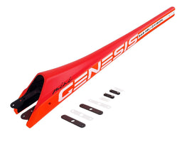 Carbon Fiber Boom Matte Orange