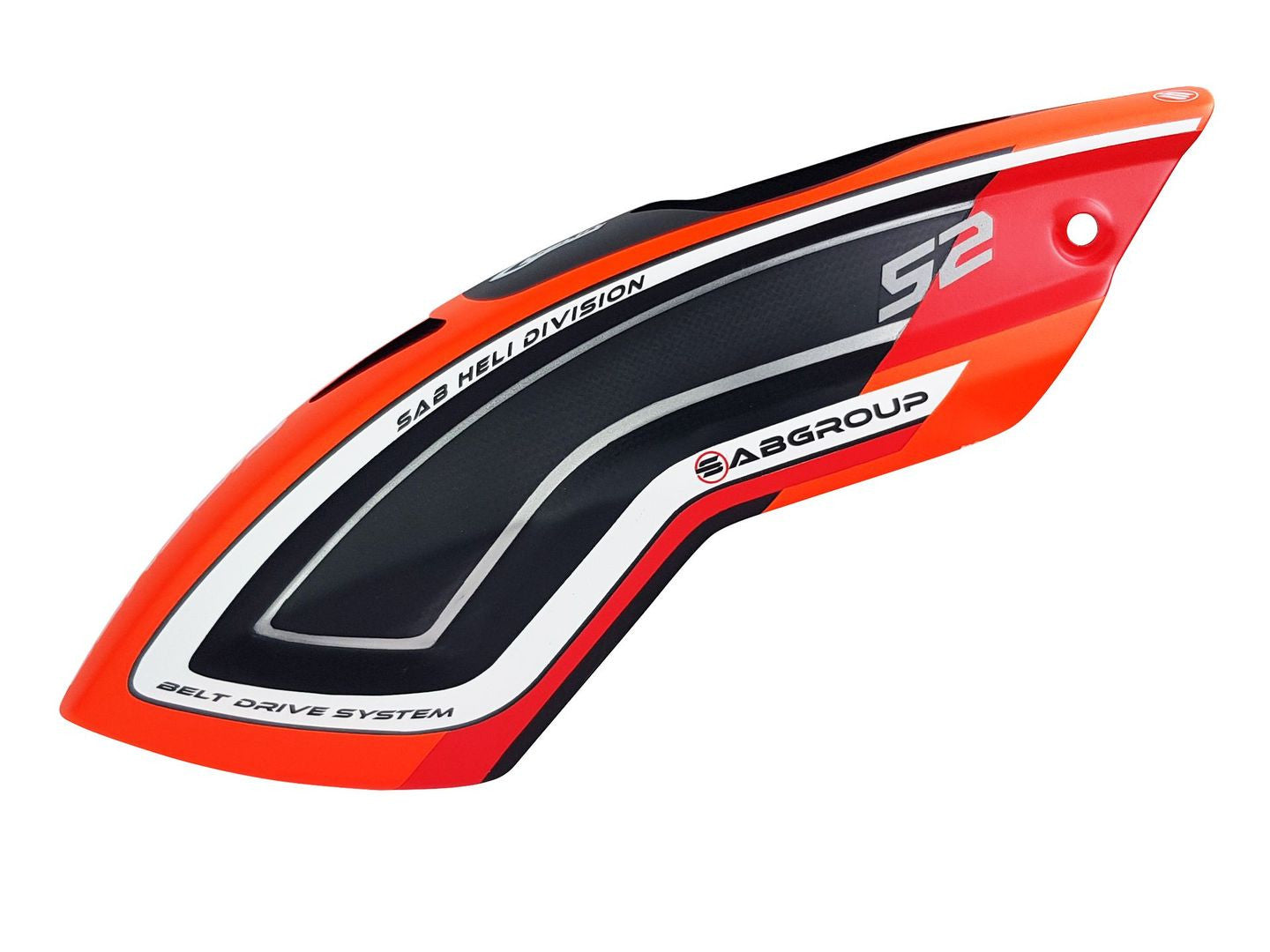 Carbon Fiber Canopy Matte Orange