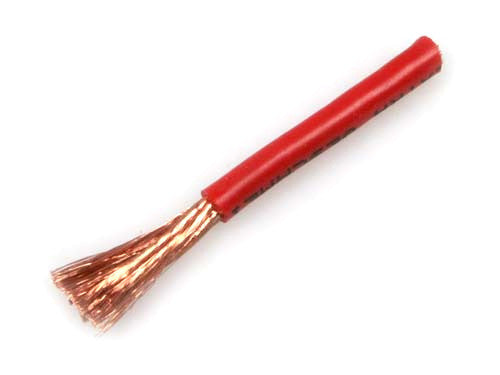 Siliconenkabel 6,0 mm² "EG" rood