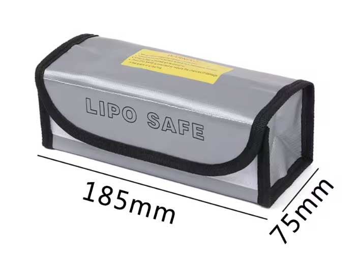 Lipo Veiligheidstas 185x75x60mm