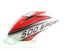 Afbeelding in Gallery-weergave laden, CANOMOD AIRBRUSH CANOPY WHITE/RED - GOBLIN 500