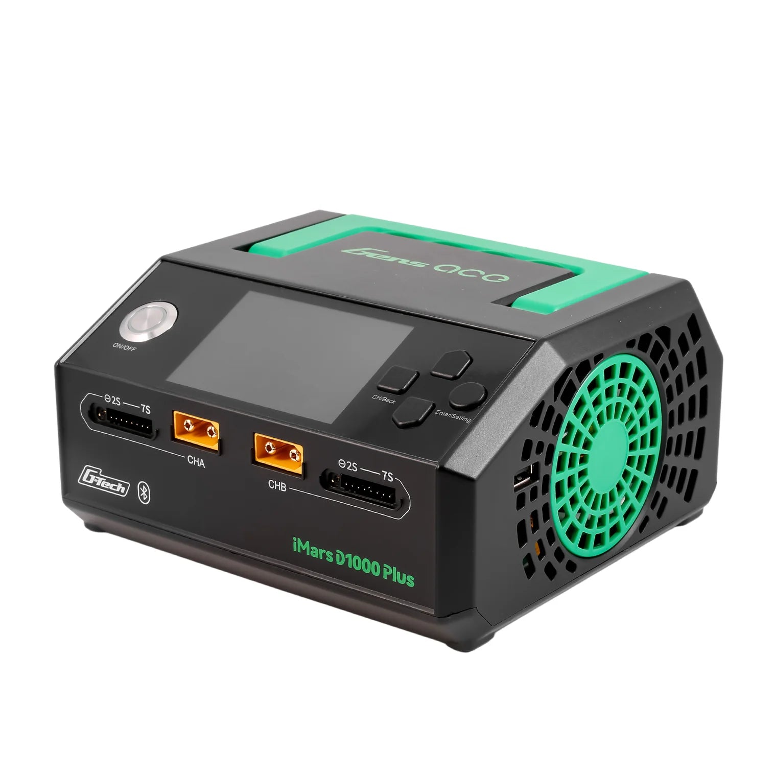 Gens Ace iMars D1000 Plus Smart Charger Dual Channel AC 1000W G-Tech