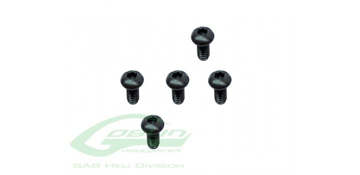 BUTTON CAP HEAD SCREW M 2 X 5MM