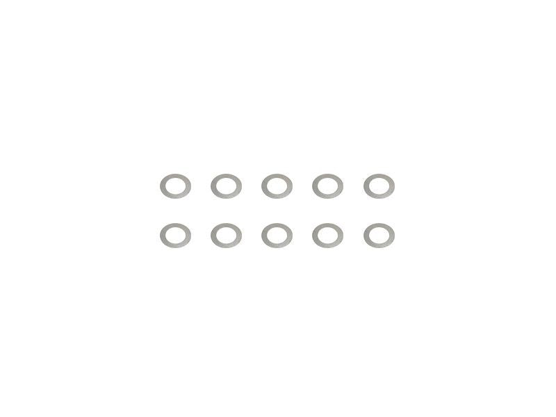 STEEL SHIMS 10X 16 X 0,1MM