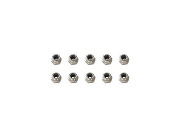 METRIC HEX NYLON NUTS M2,5 H3,5