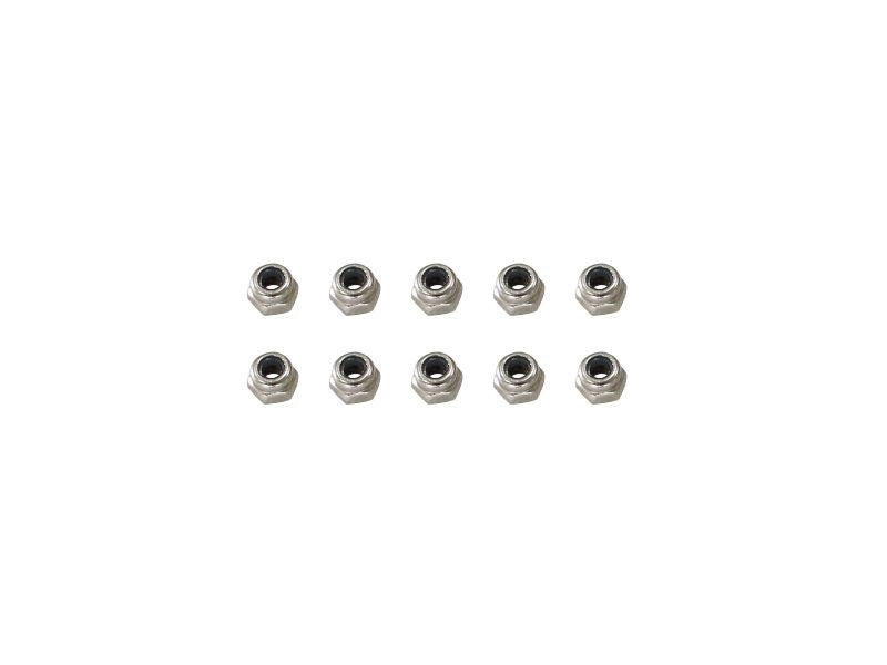 METRIC HEX NYLON NUTS M2,5 H3,5