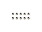 METRIC HEX NYLON NUTS M2,5 H3,5