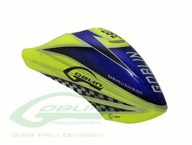 CANOMOD AIRBRUSH CANOPY SAB YELLOW/BLUE - GOBLIN 380