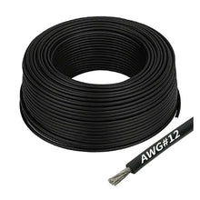 Afbeelding in Gallery-weergave laden, AWG12 Siliconen Kabel – Zwart × 1 meter