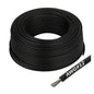 AWG12 Siliconen Kabel – Zwart × 1 meter