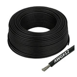 AWG12 Siliconen Kabel – Zwart × 1 meter