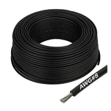 AWG#8 Siliconen Kabel – Zwart × 1 meter