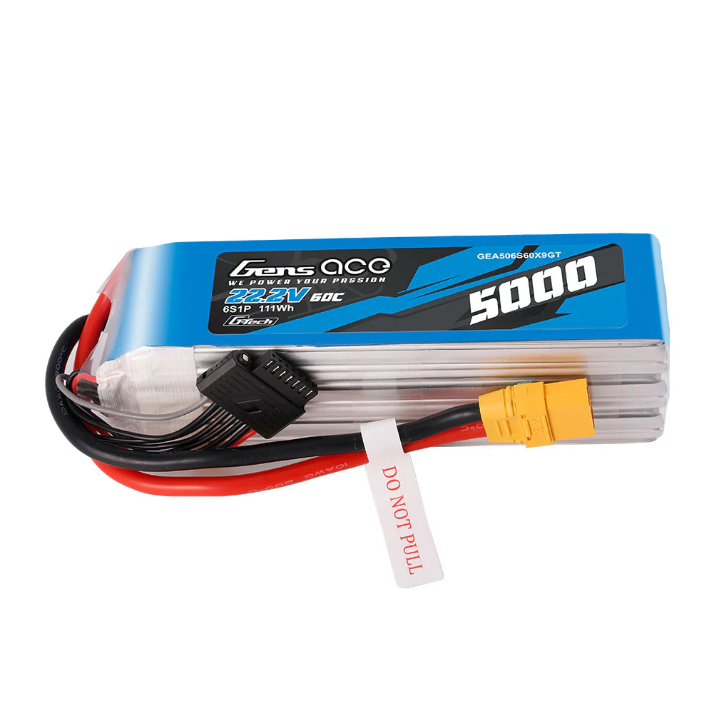 Gens ace G-tech 5000mAh 6S 60C XT90 LiPo-accu
