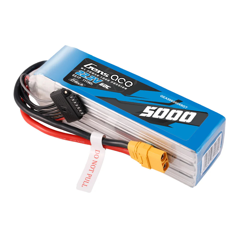 Gens ace G-tech 5000mAh 6S 60C XT90 LiPo-accu