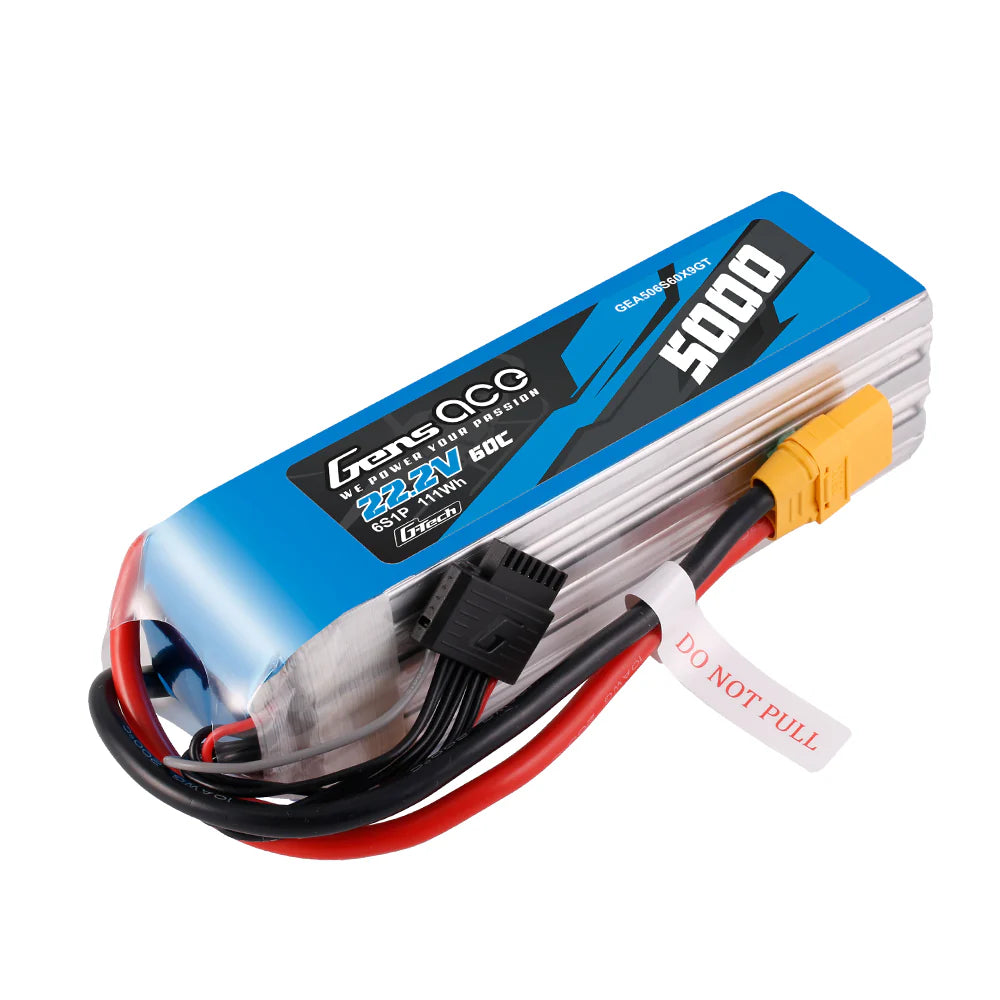 Gens ace G-tech 5000mAh 6S 60C XT90 LiPo-accu
