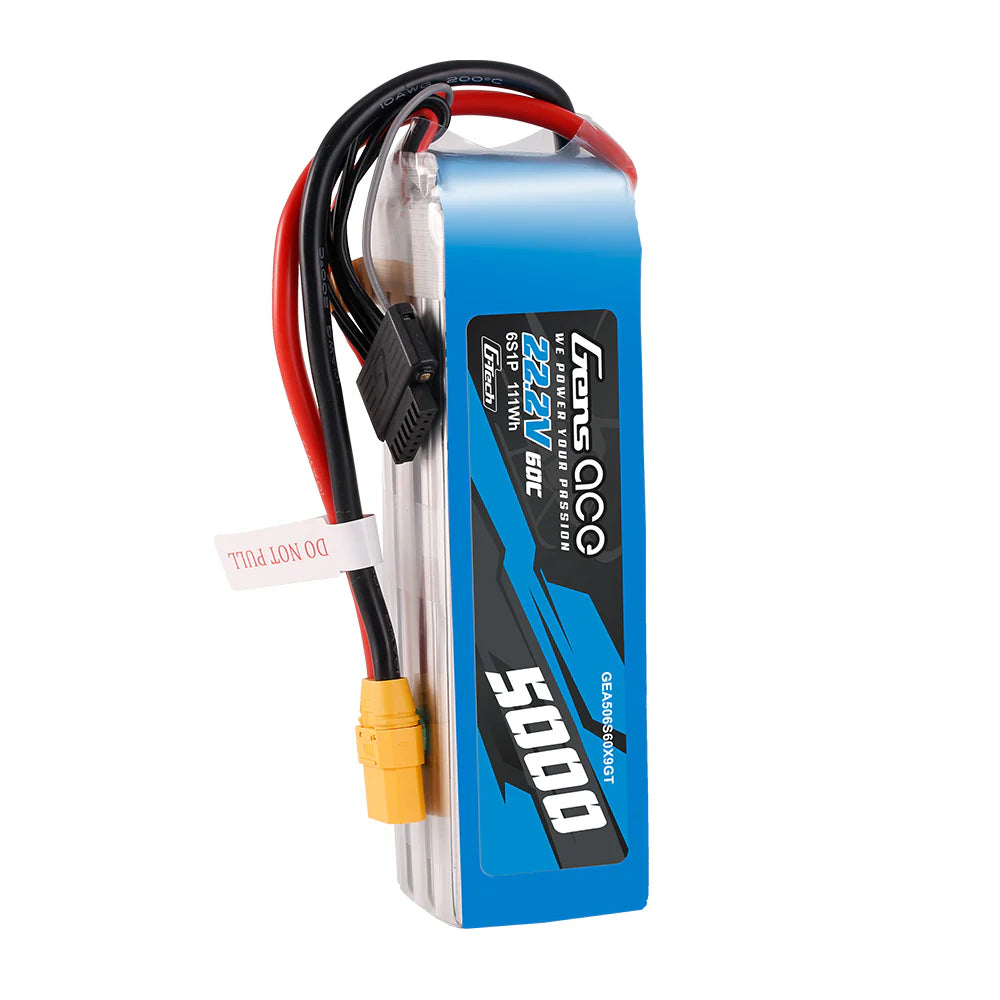 Gens ace G-tech 5000mAh 6S 60C XT90 LiPo-accu