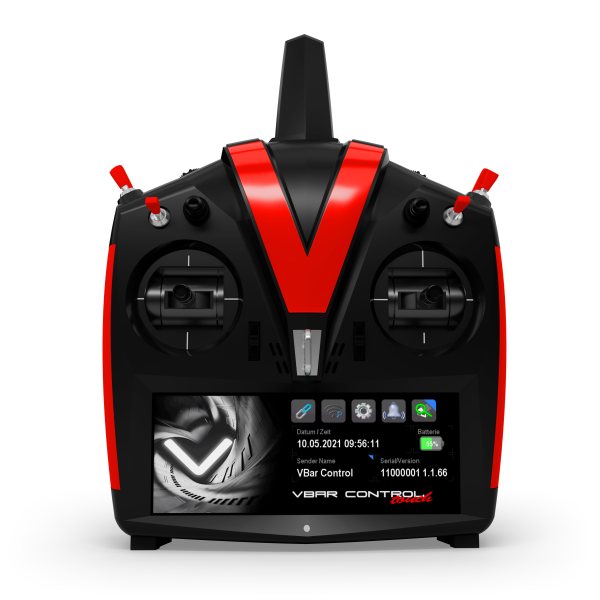 VControl Touch EVO COMBO Zwart Rood