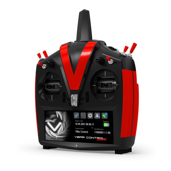 VControl Touch EVO COMBO Zwart Rood
