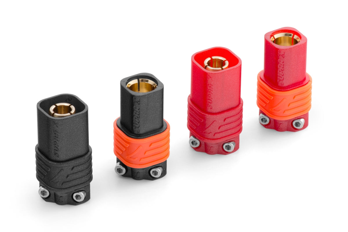 SupraX S7 7808 Solderless Connector 8AWG (8 paar)