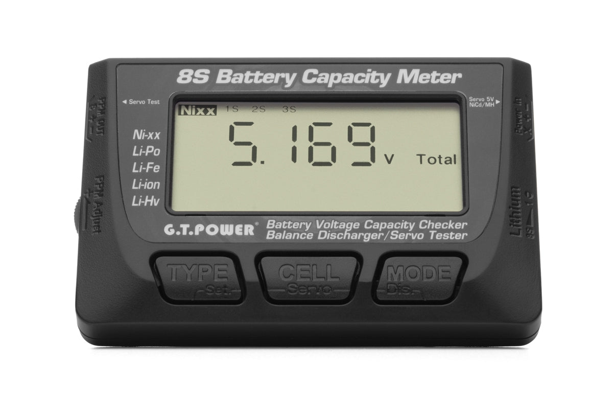 8S Accu Capaciteitsmeter