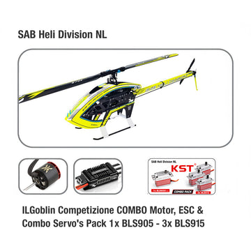 ILGoblin Cometizione COMBO | ESC, Motor en Servo (4x) Combo Pack