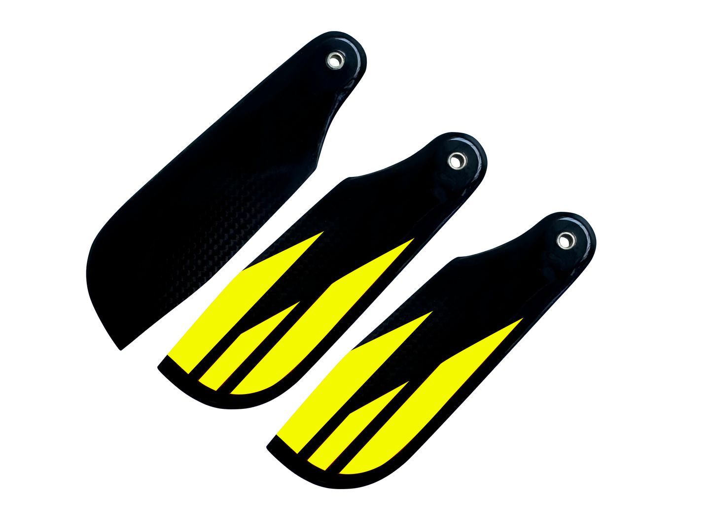 SAB CF Tail Blade S72 3 Blades Yellow