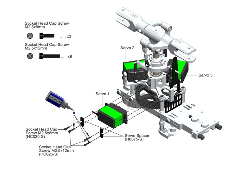 SERVO SPACER