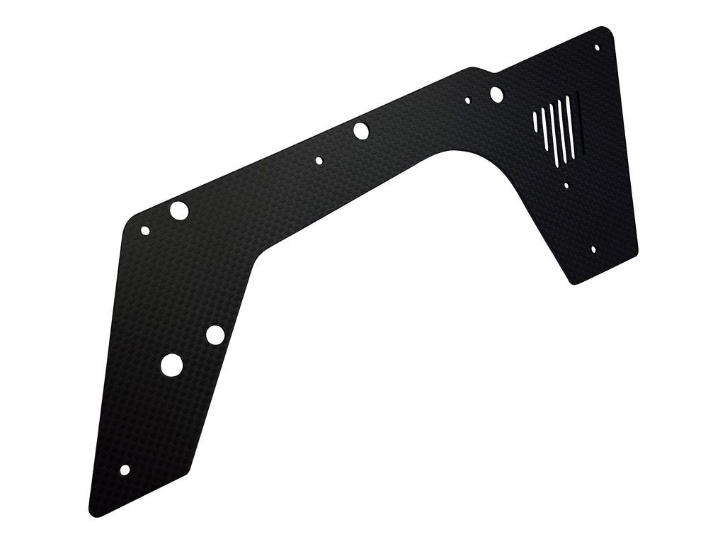 CF Lower Side Frame 2mm
