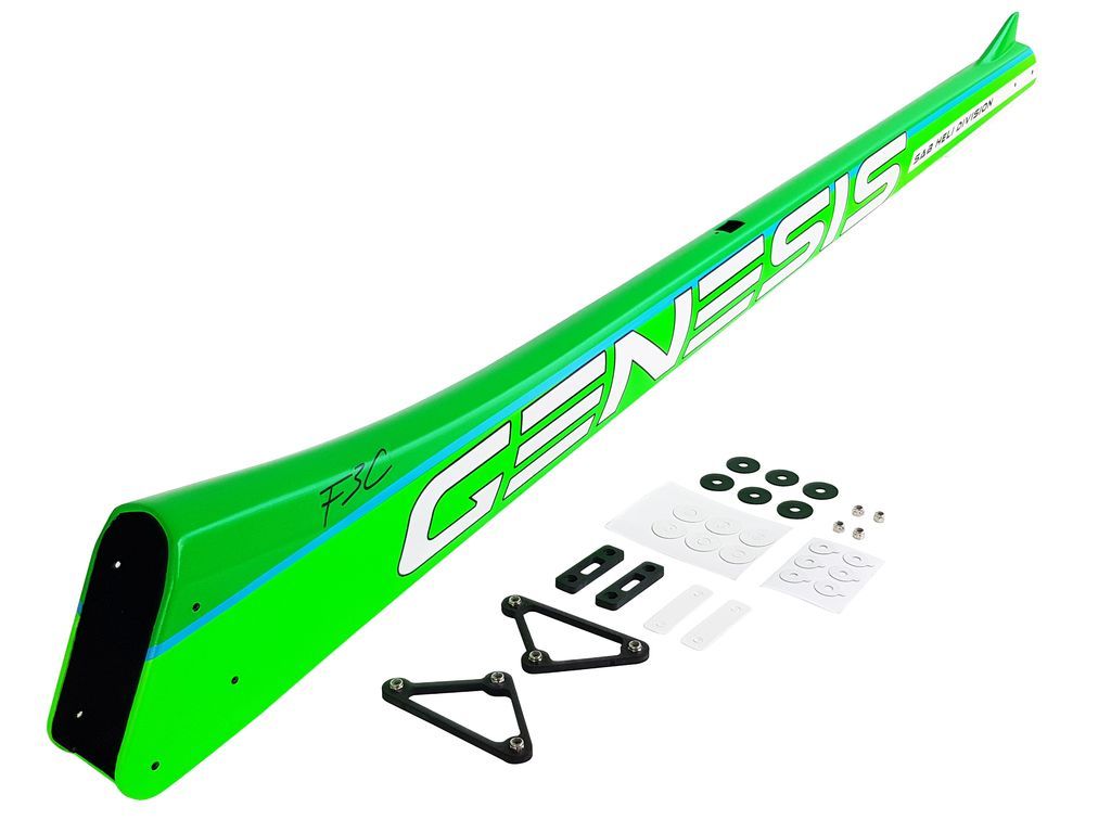 Genesis F3C CF Tail Boom Green