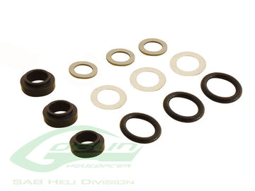 Delrin Damperner D Size For HPS2/3 - Goblin Urukay/630/700/770/Competition/Speed