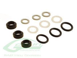 Delrin Damperner D Size For HPS2/3 - Goblin Urukay/630/700/770/Competition/Speed
