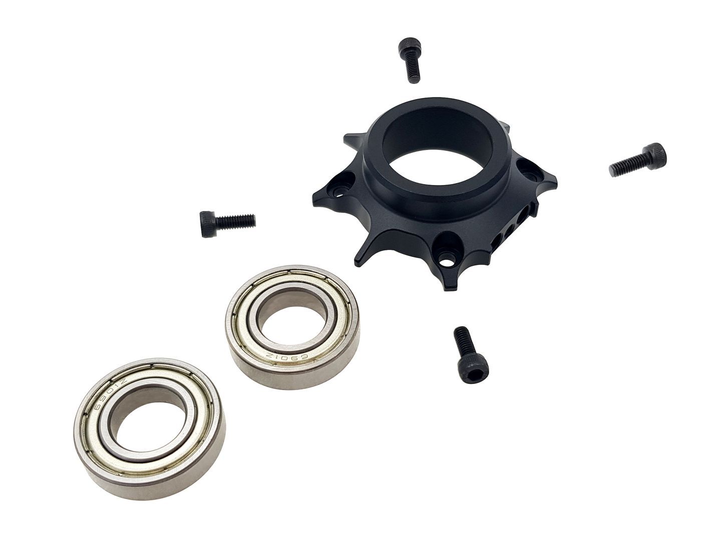 Aluminum Top Gear Box Case With 2 D12 Bearings