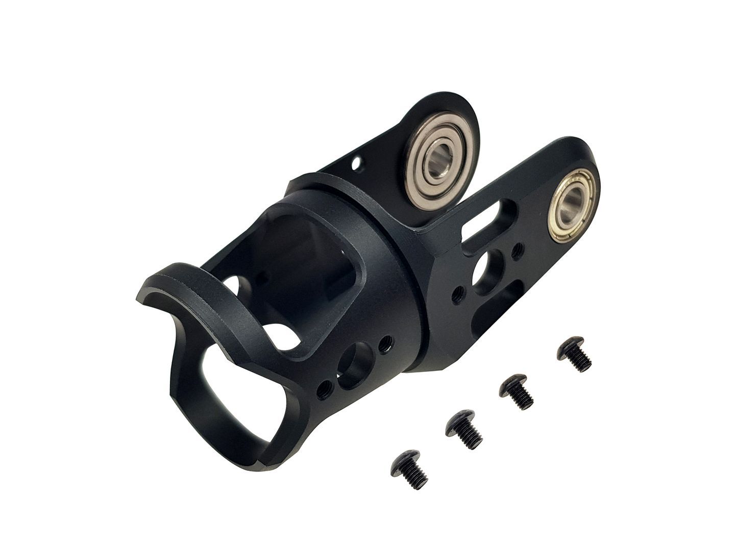 Aluminum D35 Tail Case With Big S6 Flanged Bearing