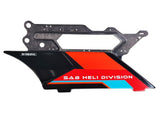 Forged CF Side Frame Orange Right (DX)