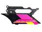 Forged CF Side Frame Pink/Yellow Right (DX)