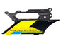 Forged CF Side Frame Yellow Left (SX)