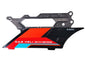 Forged CF Side Frame Orange Left (SX)