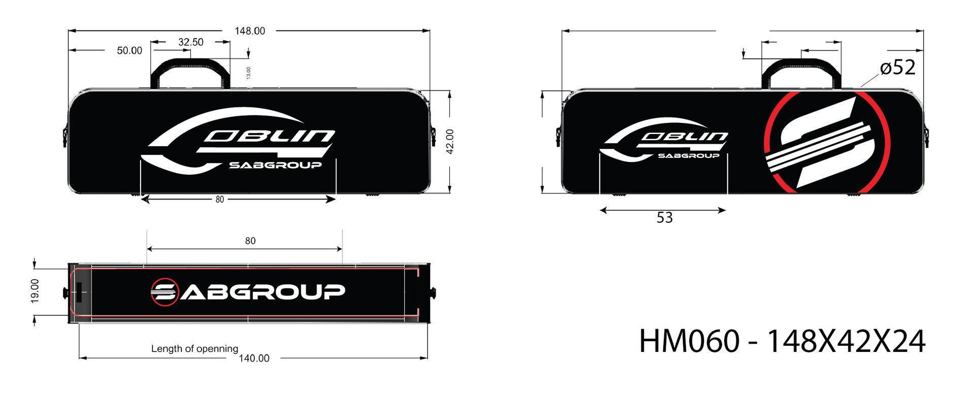 SAB Goblin 630/700/770/Urukay Competition/Speed Carry Bag
