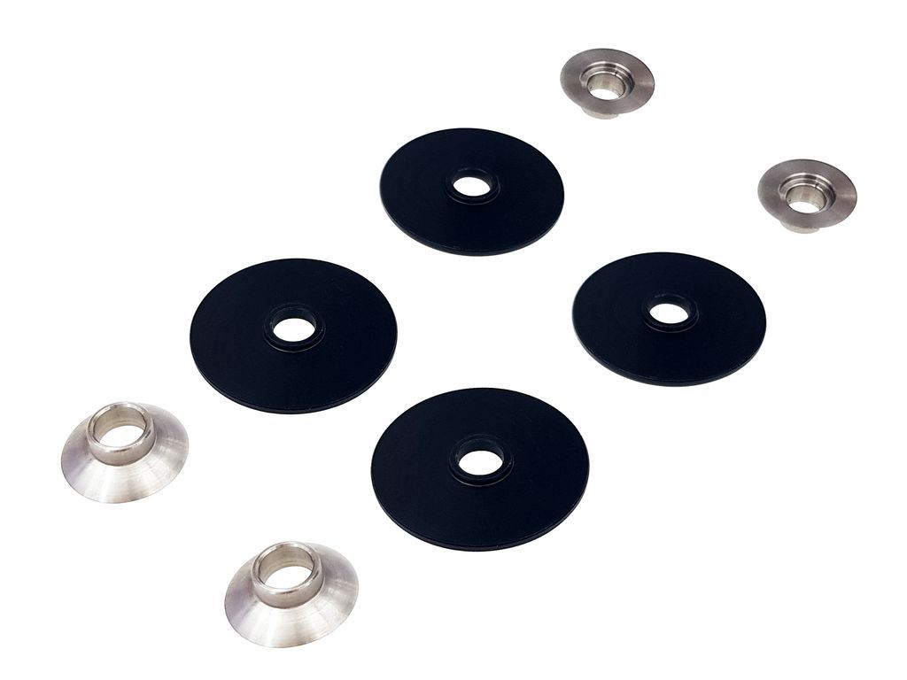 Titanium-Derlin Blade Washer