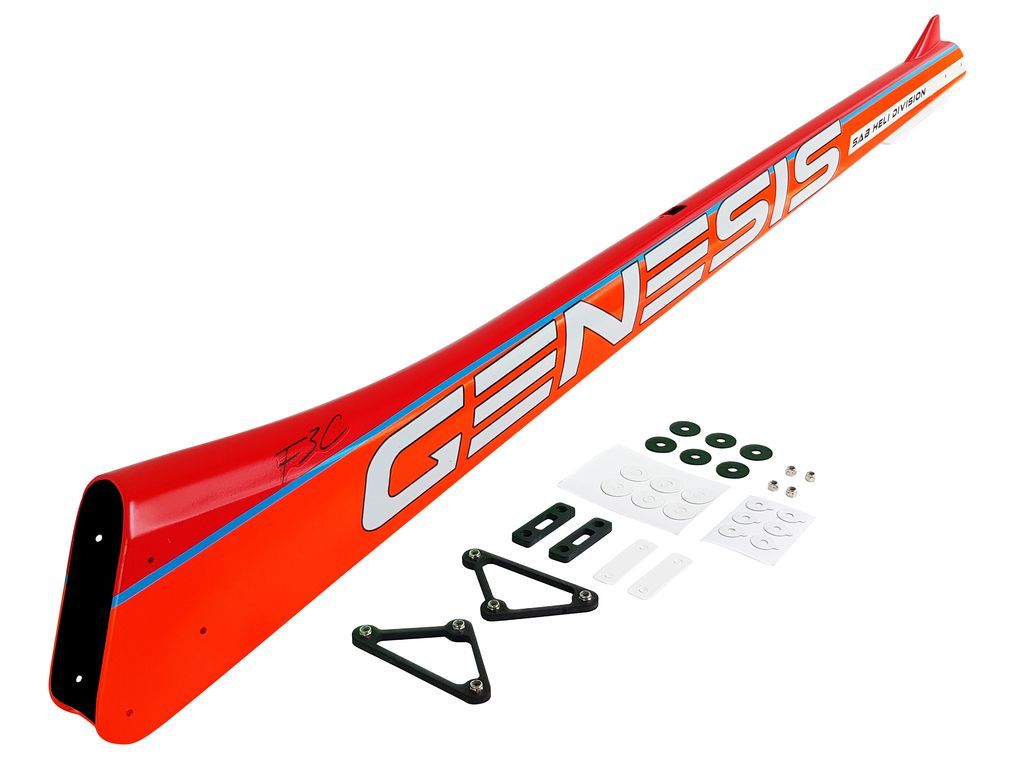 Genesis F3C CF Tail Boom Orange