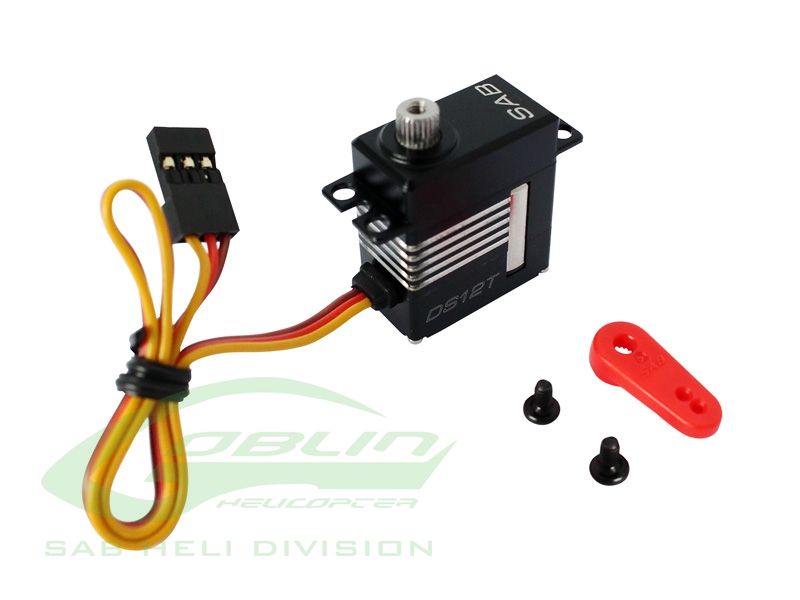 SAB DS12T Tail Servo – 12mm Coreless | 3.60kg.cm @ 7.4V