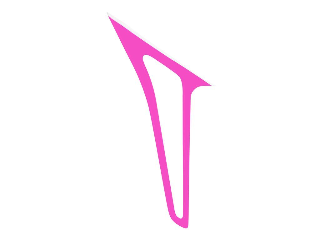 Composite Tail Fin Pink