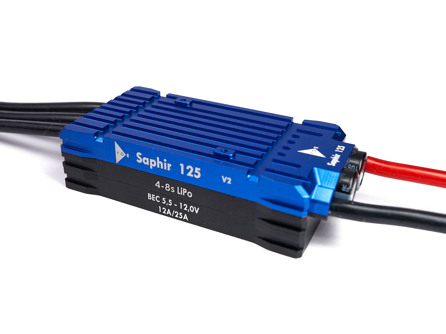 YGE Saphir 125 + 155 V2 ESC