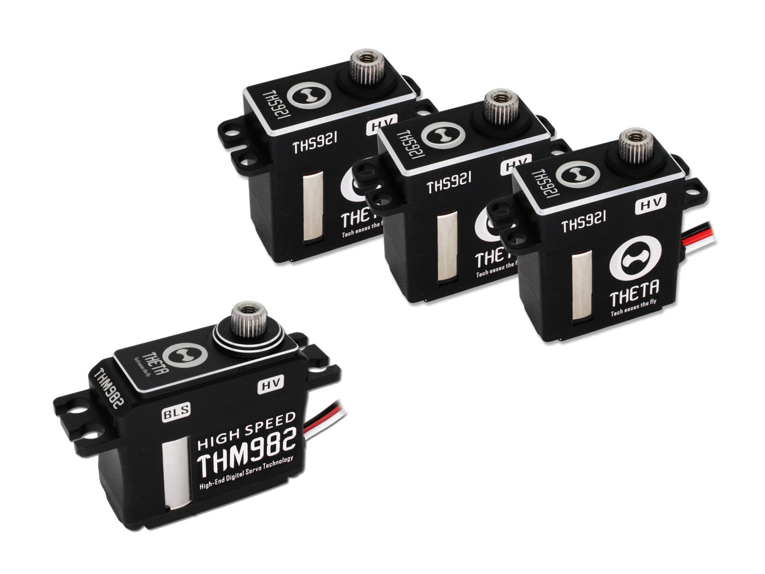 THETA HELI SET 3x THS921A / 1x THM982